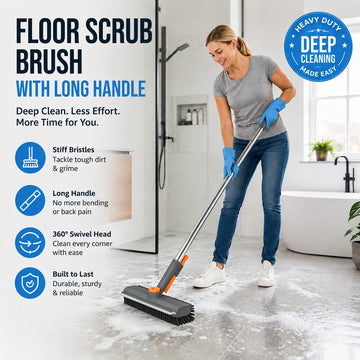 FlexiScrub™ 3-in-1 Deep Cleaning Brush