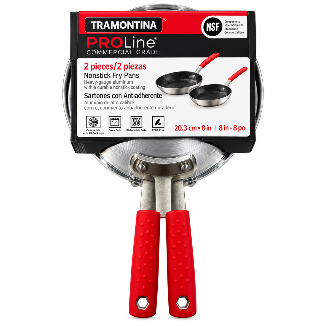 Tramontina Pro Line Commercial Nonstick Fry Pans – 2-Pack