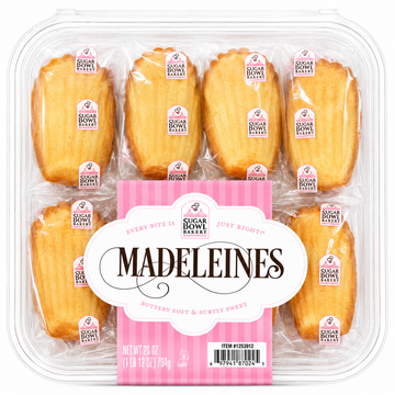 Sugar Bowl Bakery Madeleine Cookies 1 Ounce (28 Count)