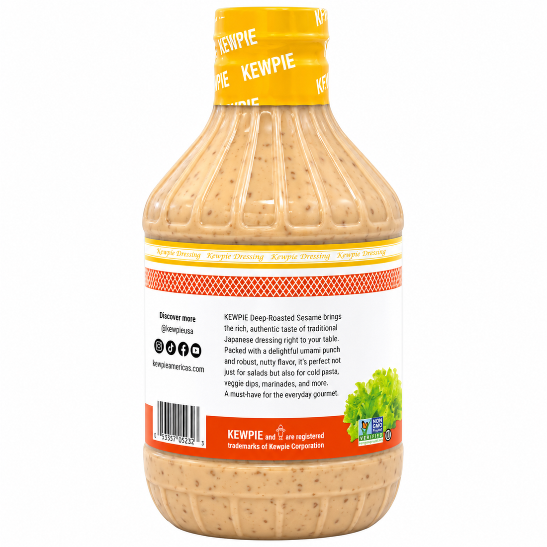 Kewpie Deep Roasted Sesame Dressing & Marinade, 30 Ounce