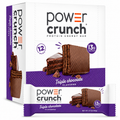 Triple Chocolate Protein Wafer Bars | Power Crunch 12 Pack featuring tasty chocolate wafers and high protein content.