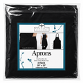 Commercial Grade Kitchen Aprons by Nouvelle Legende in a 2-pack, featuring large double pockets and extra long waist ties.