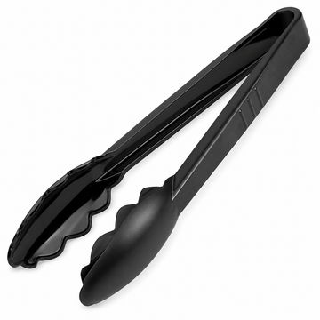 Polycarbonate serving tongs by Winco, 9-inch food tongs, durable and lightweight for food service.