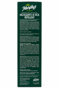 Murphy’s Naturals Mosquito Repellent Spray instructions and precautions label on a green packaging.