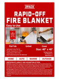 Fire blanket for home - ZPACK Rapid-Off 40