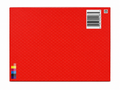 Back of the package for Magic Eraser Cleaning Pads showing red design and barcode.
