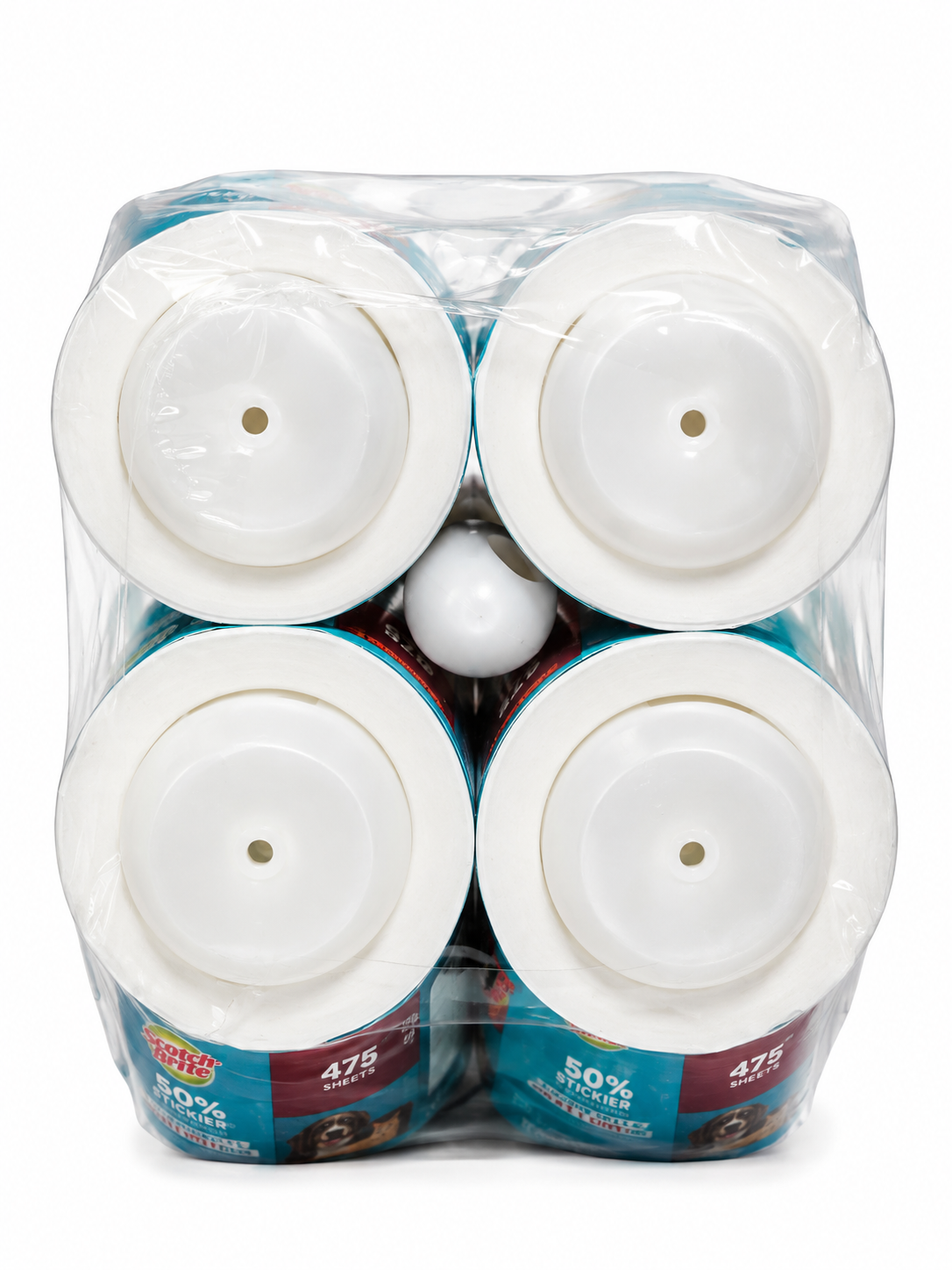 Scotch-Brite Pet Hair Lint Roller 95 Sheets | 50% Stickier