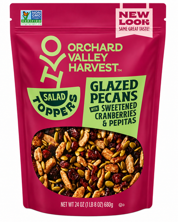 Glazed Pecan Salad Toppers 24 oz | Cranberries & Pepitas