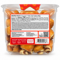 King’s Hawaiian Cinnamon Soft Swirl Bites in a clear resealable container with nutrition facts and serving instructions.