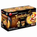 Tonkotsu Kuromayu Ramen 3.56 oz Bowls 6-Pack by Life of Style, featuring rich pork broth and premium noodles.