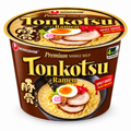 Tonkotsu Kuromayu Ramen 3.56 oz Bowls 6-Pack by Life of Style featuring creamy pork broth and ramen noodles.