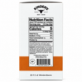 Kinder's French Onion Seasoning Mix nutrition facts label, showing serving size and calorie information.