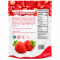 Volupta Freeze Dried Strawberries 5 oz package, featuring premium freeze dried strawberries with no added sugar.