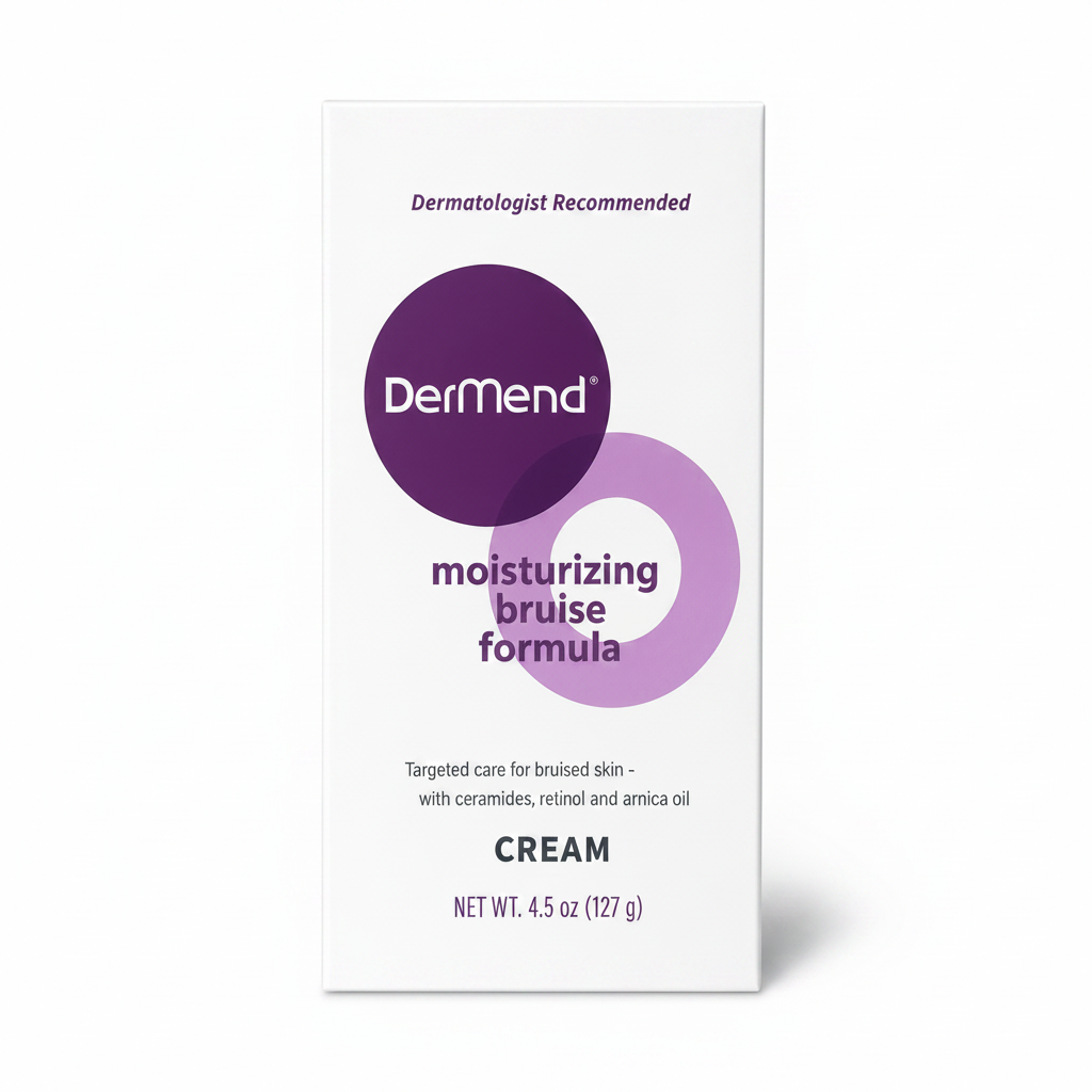 Dermend Arnica Bruise Cream with Vitamin K - Moisturizer for Bruising on Arms, Legs & Hands - 4.5 Oz