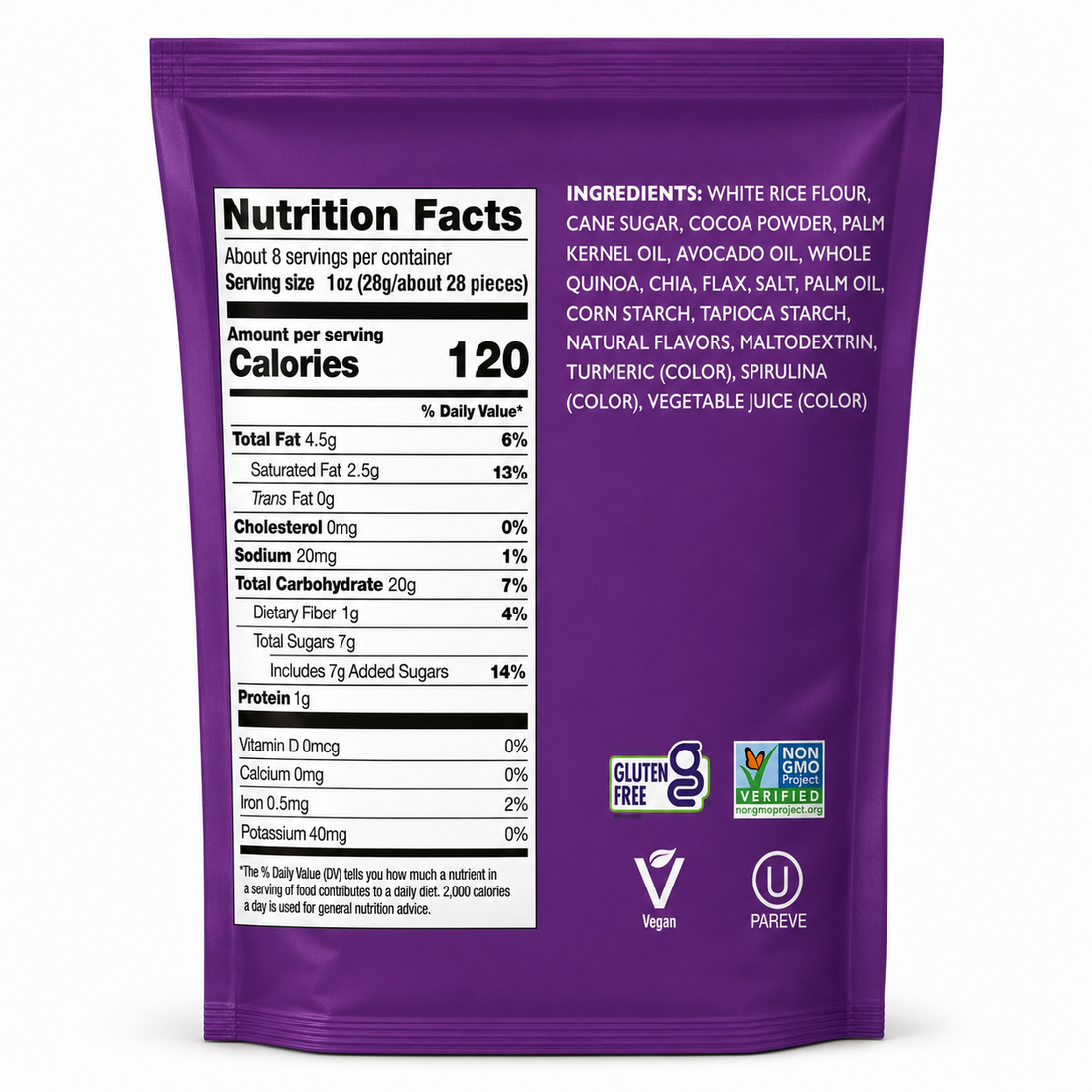 Drizzilicious Fudge Brownie Mini Rice Cake Bites, 8 oz.