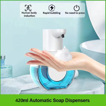 Automatic Soap Dispenser – Touchless USB Rechargeable Foam & Gel Dispenser