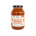 Old-fashioned Fredericksburg Peach Preserves 40oz jar by Fischer & Wieser showcasing rich peach flavor.