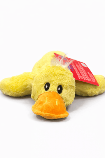 KONG Duck Duck Goose Dog Toy – Plush Squeaky Interactive Dog Toy for Medium & Large Dogs